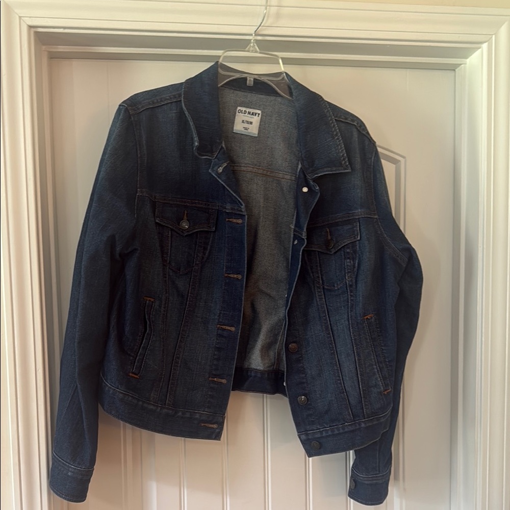 Old Navy Dark Blue Denim Jacket